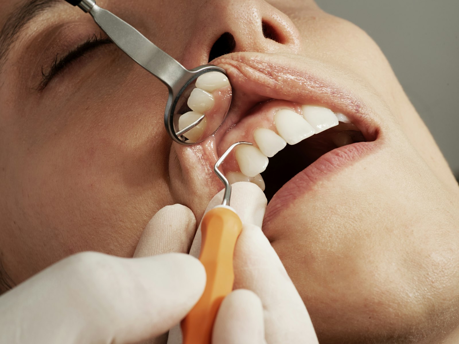 Bright modern dental clinic interior