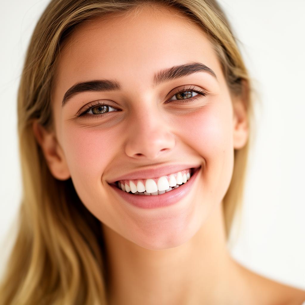 Happy patient with a confident smile